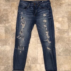 AEO Mid Rise Ankle Jegging